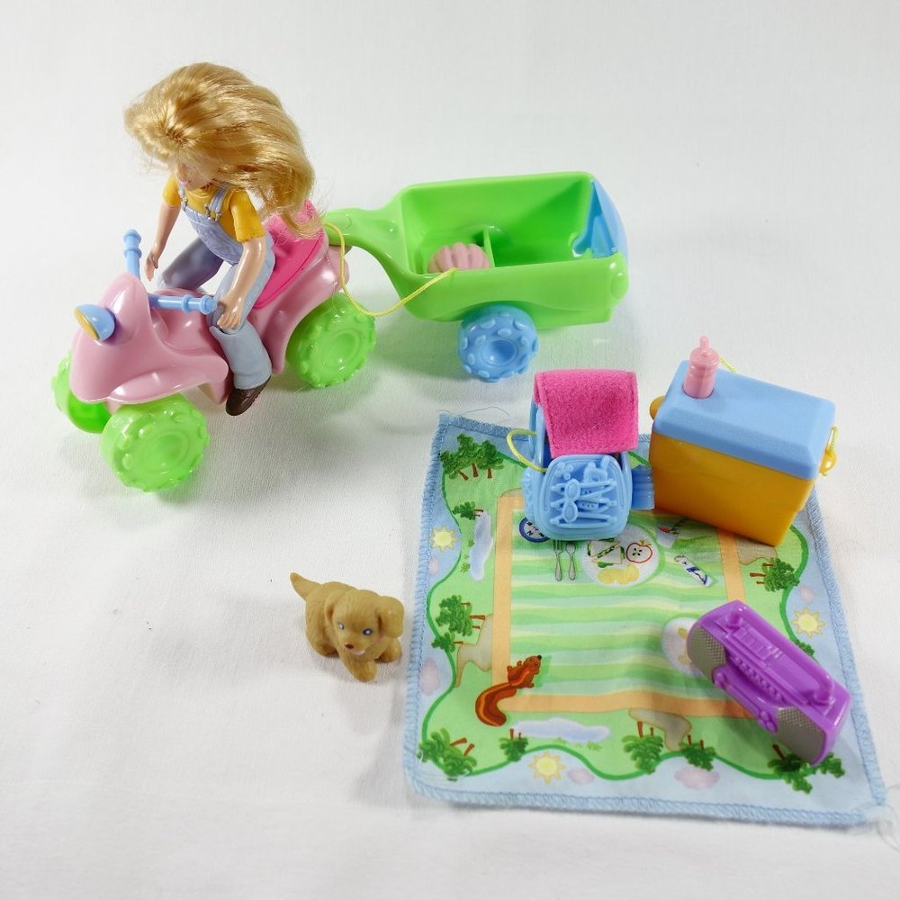 Fisher Price Loving Family‎ Dollhouse Outdoor Camping ATV Fun Set Toys R Us